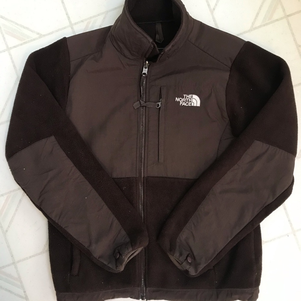 Brown north face fleece